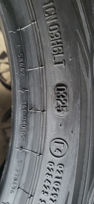 4 anvelope 205 45 17 continental eco 6 2025 6mm Top