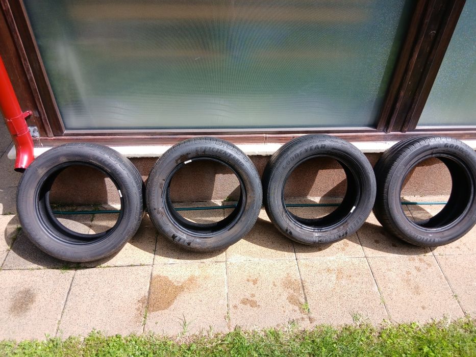 Vand set 4 cauciucuri vara 205 55 R16 91 V Goodyear  Eficiency Grip  rulaj 10.000 km