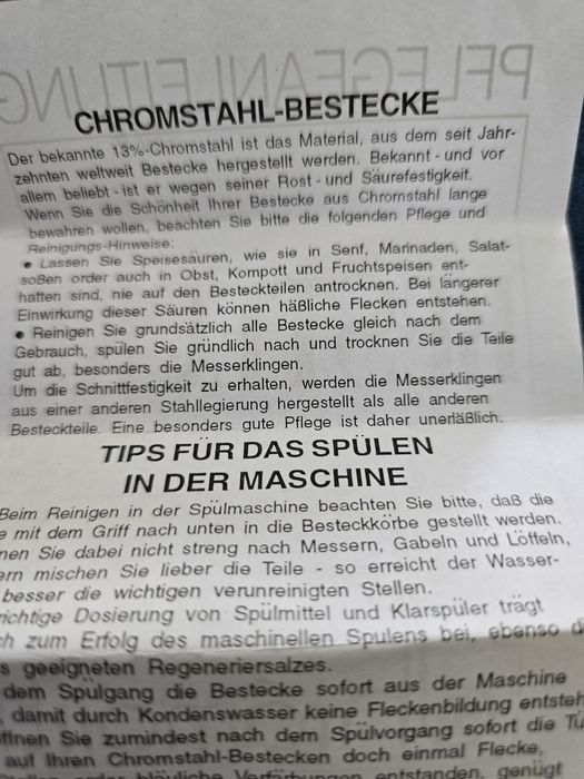 Комплект  нови, немски прибори за риба