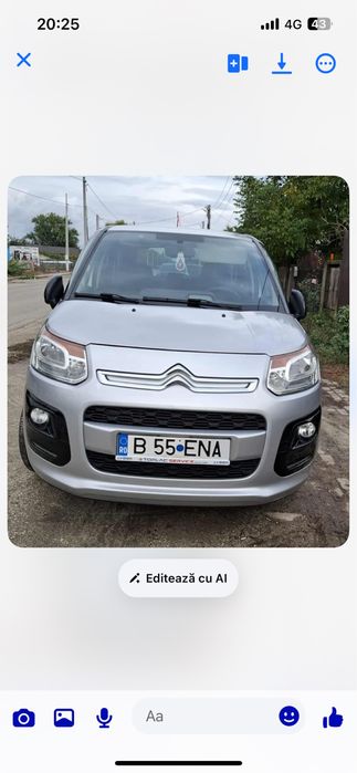 Bara citroen c3 picaso haion capota far motor stop