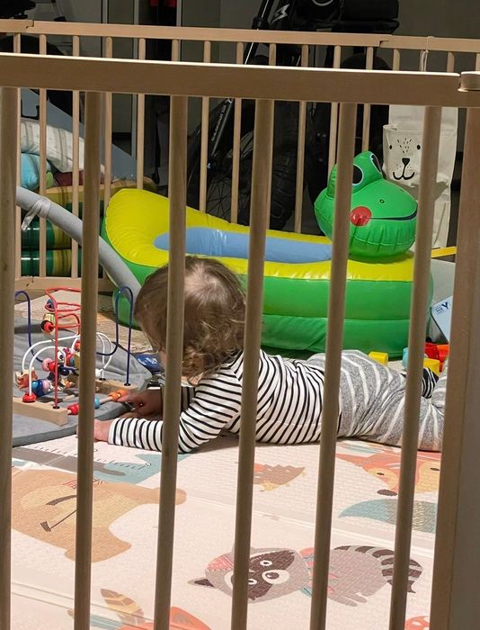 Tarc de joaca lemn copii LBM 8 elemente