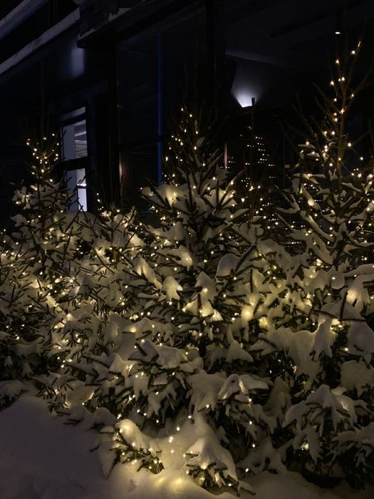 Новогодние уличные гирлянды