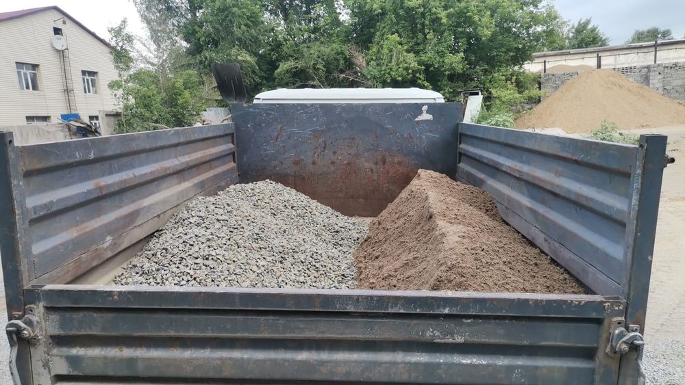 Продам песок,щебень,глину