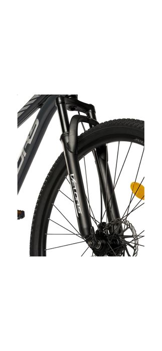 Bicicleta Mountain Bike, Velors Challange, Shimano Tourney 21 viteze, Roti 29 inch, Frane Disc, CSV29/10A, Cadru Gri cu Design Argintiu