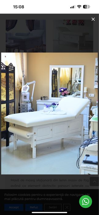 Pat lemn masiv salon
