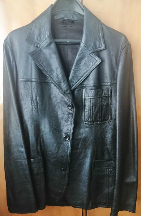 Мъжко сако от естествена кожа