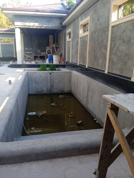 Стройка бассейнов с нуля, ремонт и чиста