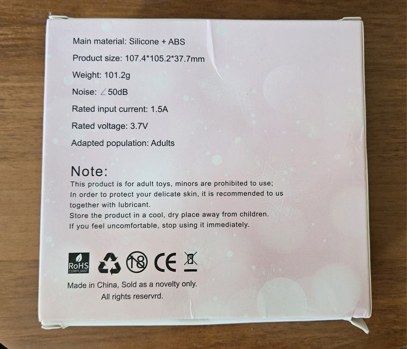 Wireless remote invisible double vibration