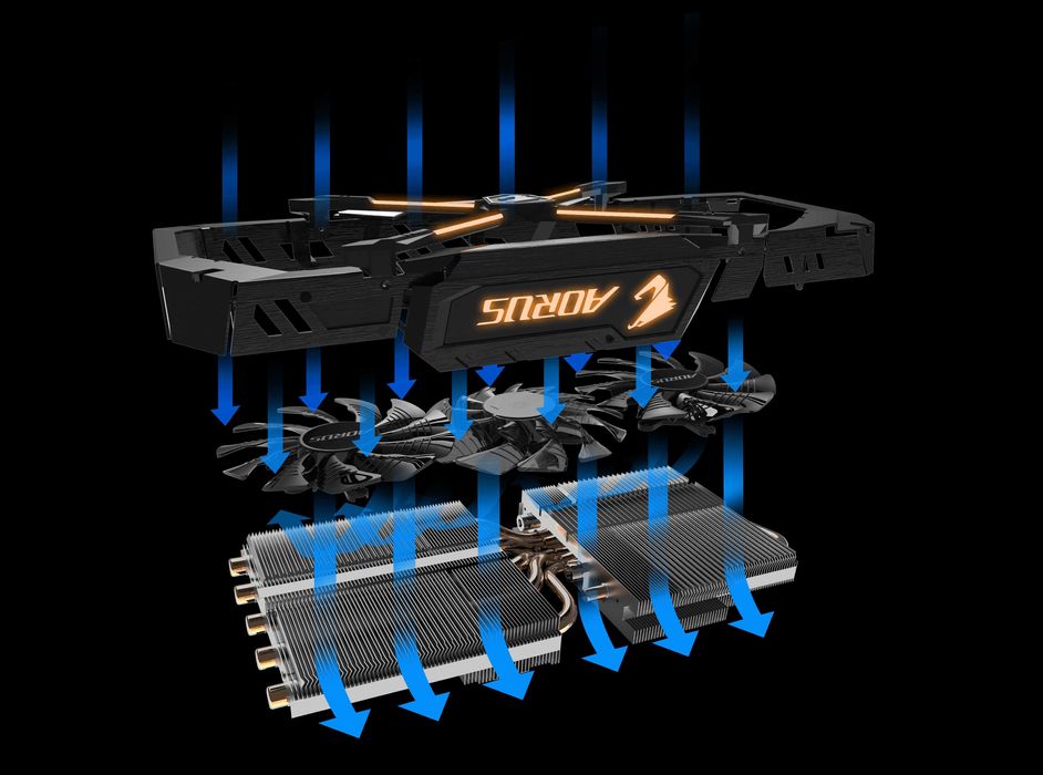 Видеокарта  GTX 1080 8GB Gigabyte AORUS GDDR5X – Реновирани, Гаранция