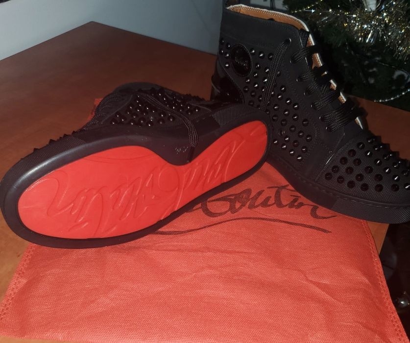 Adidasi Christian Louboutin High ,Lubutanii