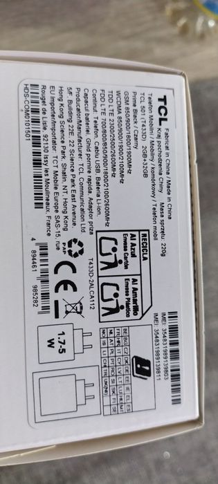 Telefon tcl 501 sigilat