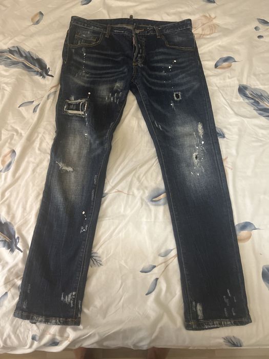 Дънки dsquared сини