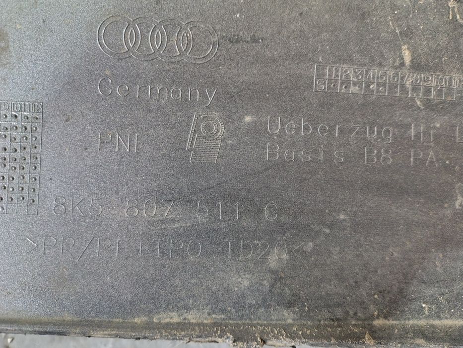 Bara spate Audi A4 B8 Facelift Berlina an 2011-2015