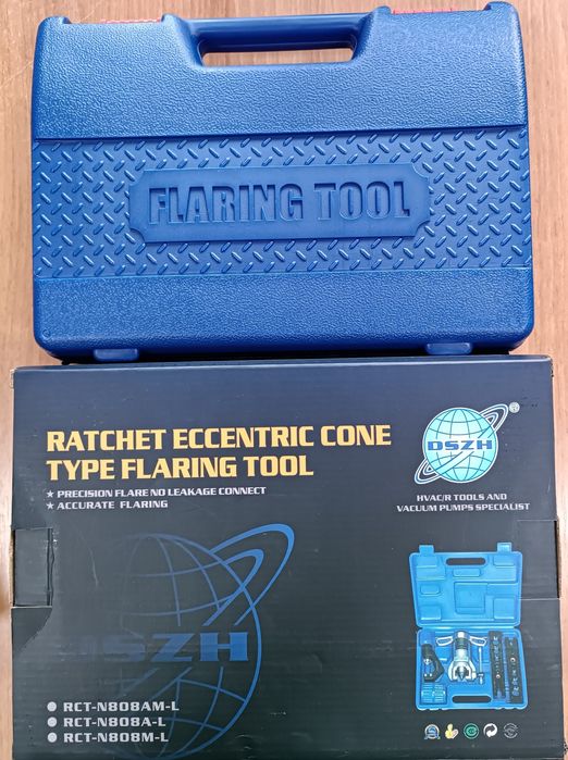 Развальцовочный набор, развальцовка