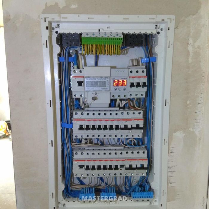 Электрик монтаж жұмыстары