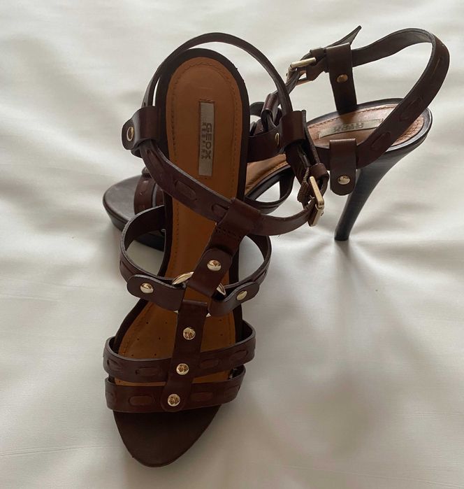 Sandale dama, cu toc, GEOX, marimea 38