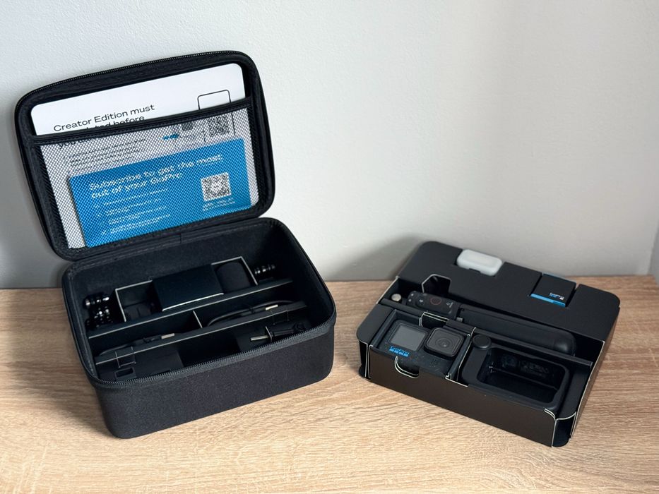 Pachet Bundle GoPro Hero 12 Black Creator Edition - impecabil / nou