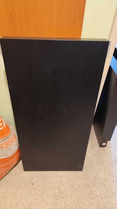 Бюро с допълнителен подвижен плот (ъгъл) 150x65см, венге