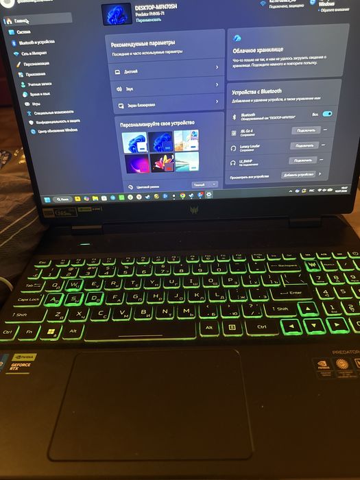 Acer predator helios neo 16