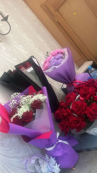 Букет гүлдер 3000 тг