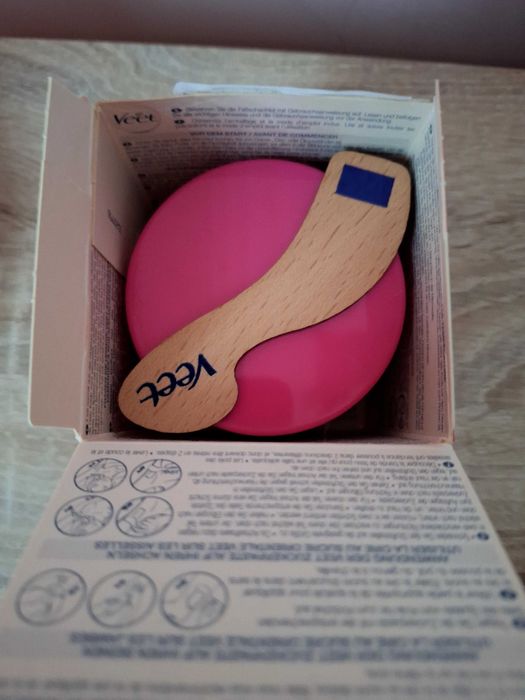 Кола маска Veet Zahar, Със затопляне