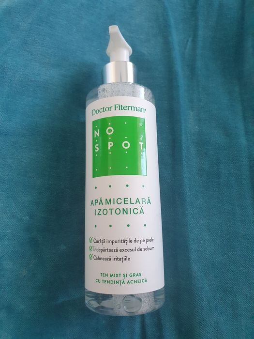 Sigilata. Noua. Apa micelara izotonica No Spot, 250 ml, Fiterman