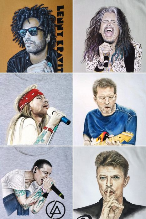 Ръчно рисувана тениска