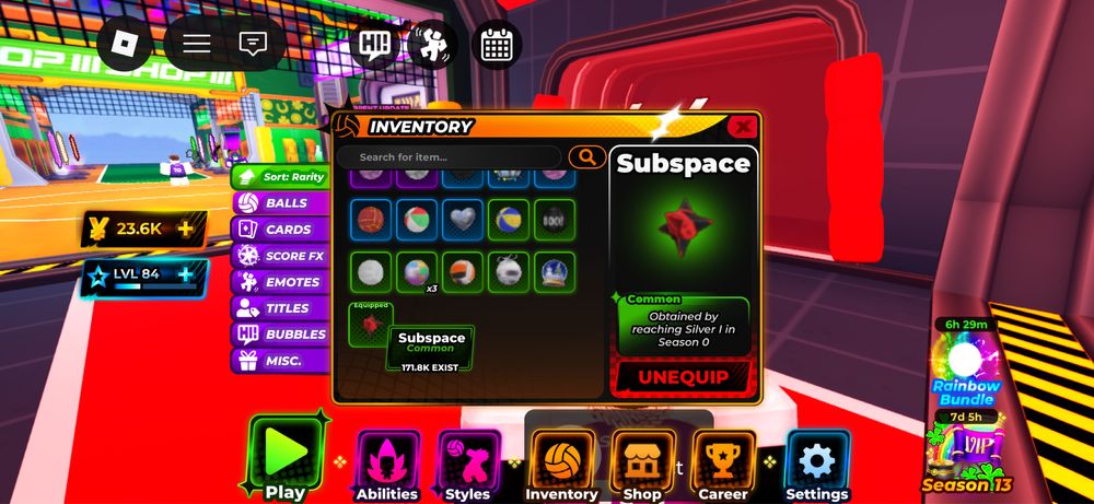 Аккаунт volleyball legends