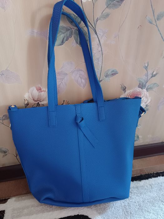 Сумка новая синего цвета