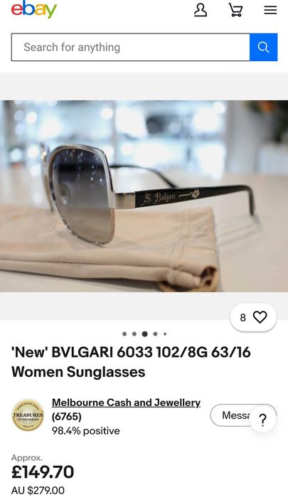 Слънчеви очила BVLGARI