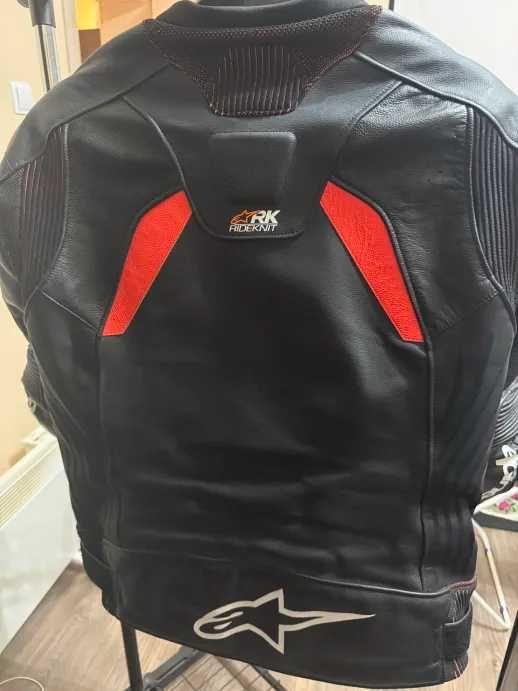 Alpinestars GP Plus R V4 Rideknit Leather Jacket + Back protector