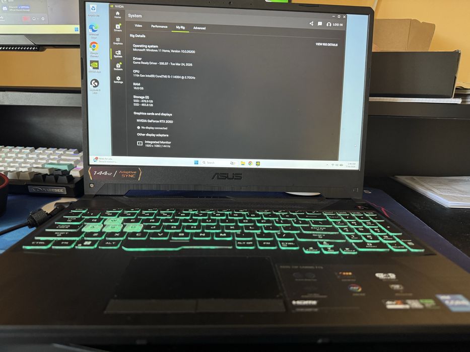 Laptop Gaming Asus TUF F15