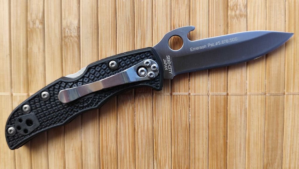 Spyderco Endura C10 Mini Emerson Wave