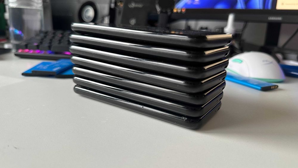 Lot 7 Telefoane Alcatel One Touch - Functionale, Baterii Umflate