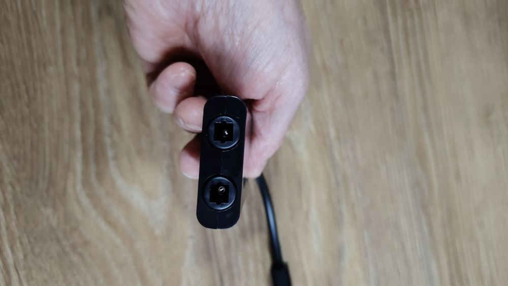 Spliter audio optic digital Toslink 1-la-2.