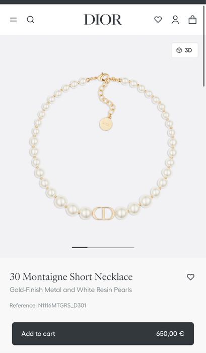 30 Montaigne Short Necklace