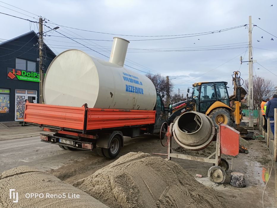 Fosa septica cu montaj