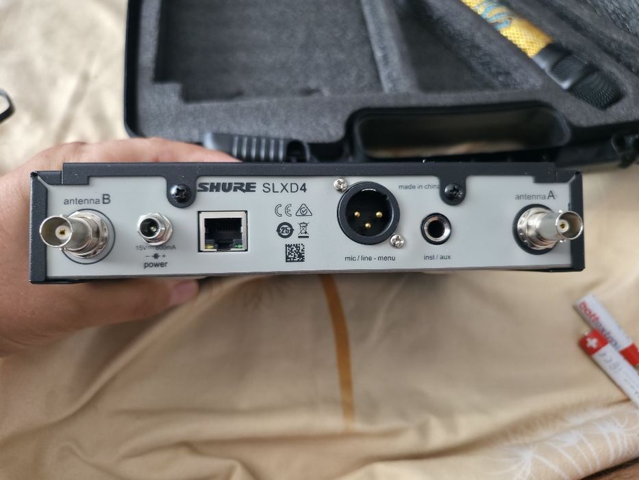 Microfon shure slxd clona 1:1 cu nexadyne 8s