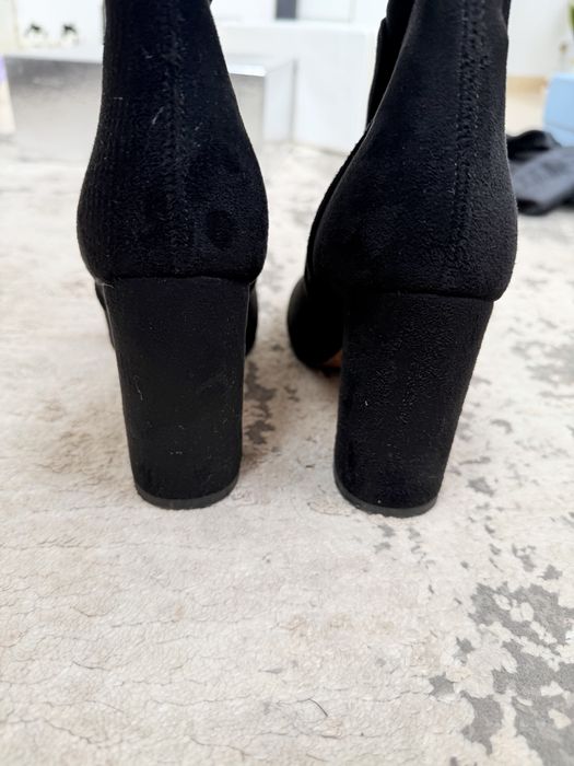 Чизми велур 36 номер