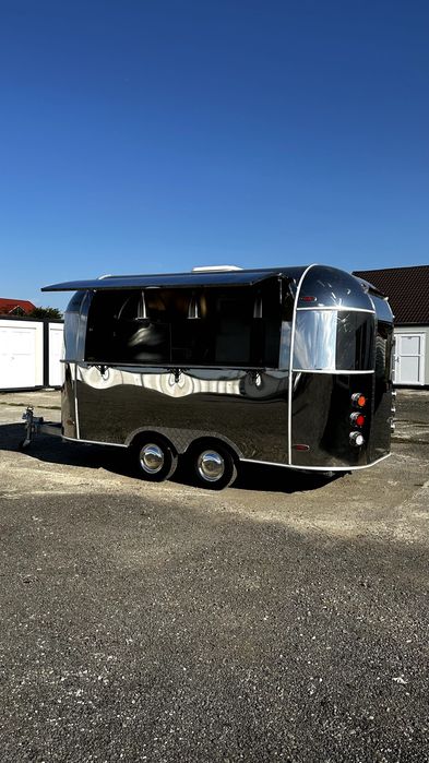 Airstream Rulota Comerciala Premium Echipata Street Food Trailer In Stoc Si La Comanda