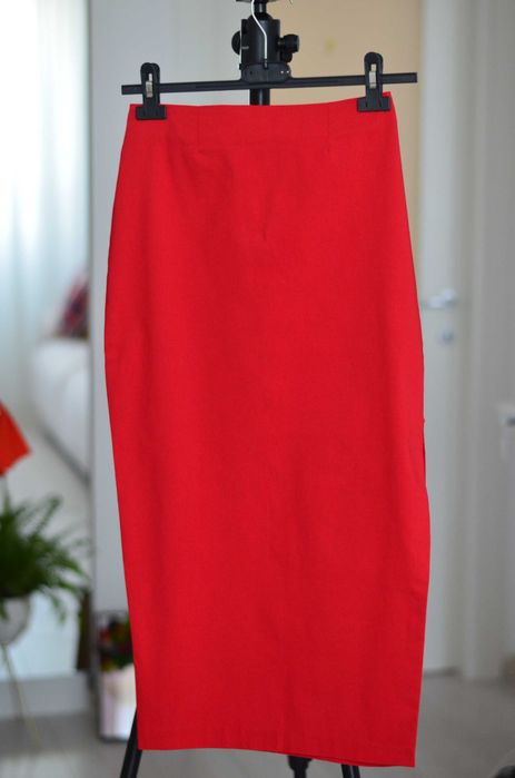 Fusta rosie midi Asos, marime 36