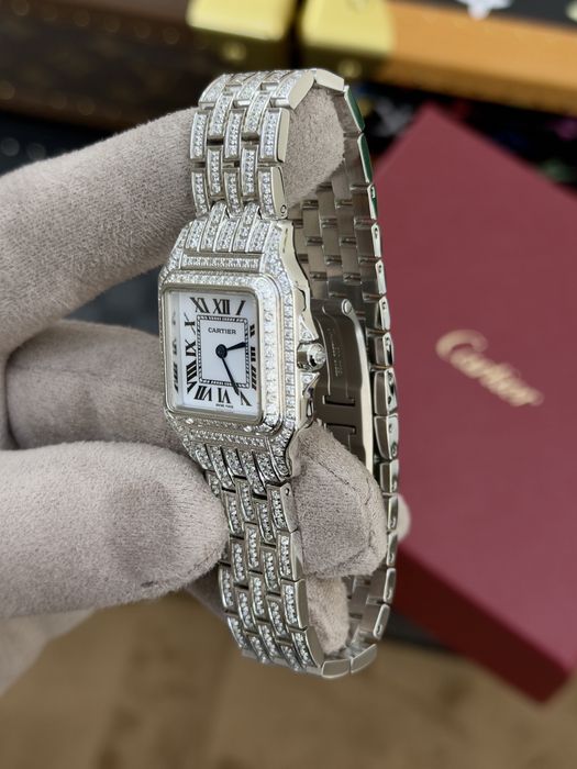 Cartier Panthere Ice Out 27mm