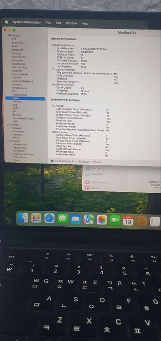 Macbook M2 air midnight blue sotiladi