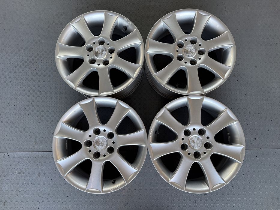 4бр. КАТО НОВИ 16” Джанти “ALUETT” 5х112 за -MERCEDES/VW/AUDI/SKODA/SEAT/VAG- 7Jx16H2, ET38