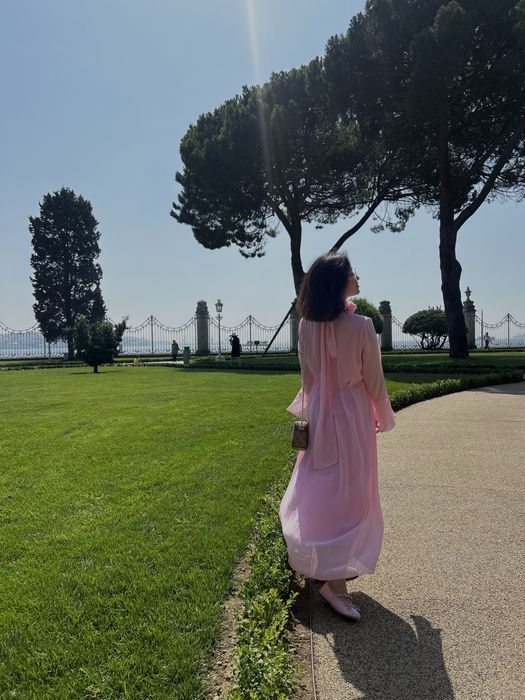 Шифоновое платье