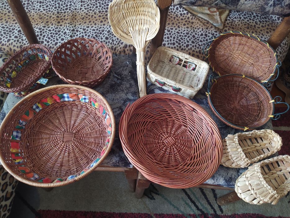 Плетеные корзины!