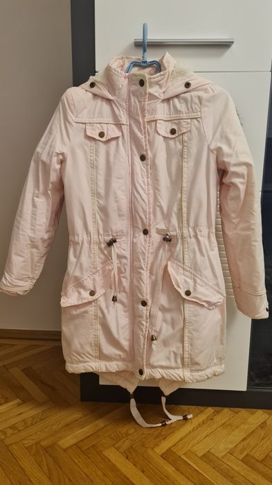 Geaca roz parka S