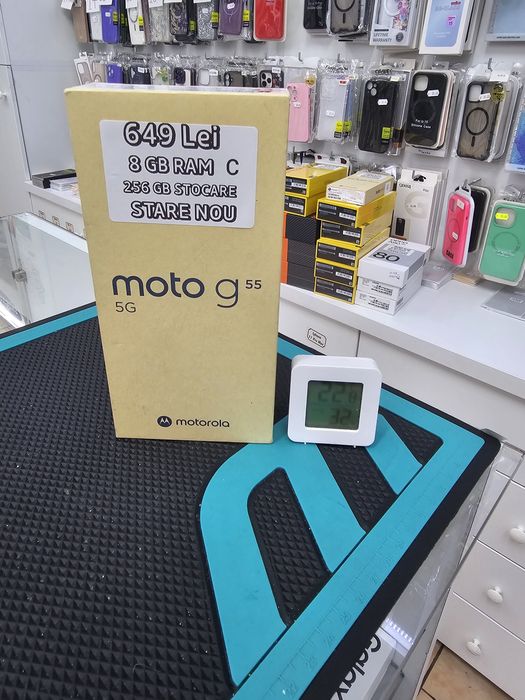 Moto G55 5G, 8/256 GB, Sigilat, Garanție