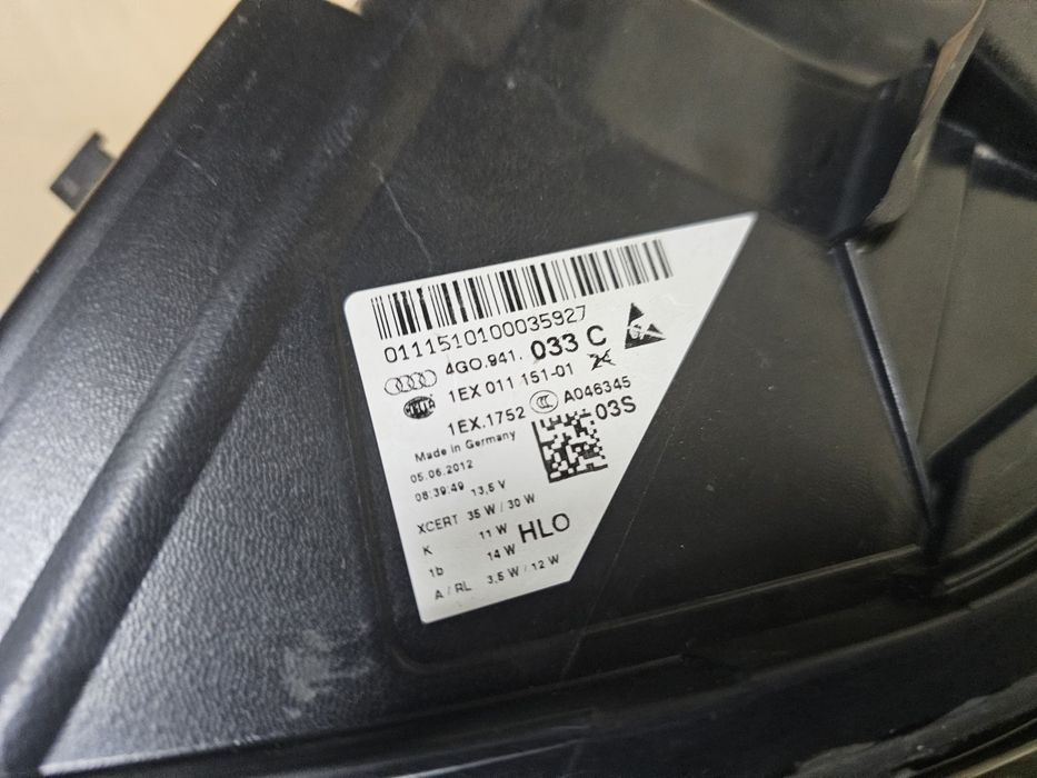 Ляв фар Audi A6 C7 Full LED lqv far ауди а6 ц7 фул лед