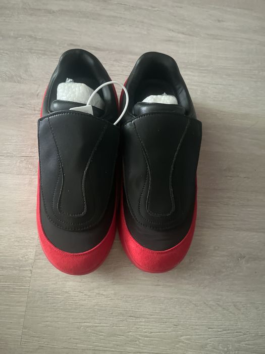 Кроссовки raf simons antei красно черные
